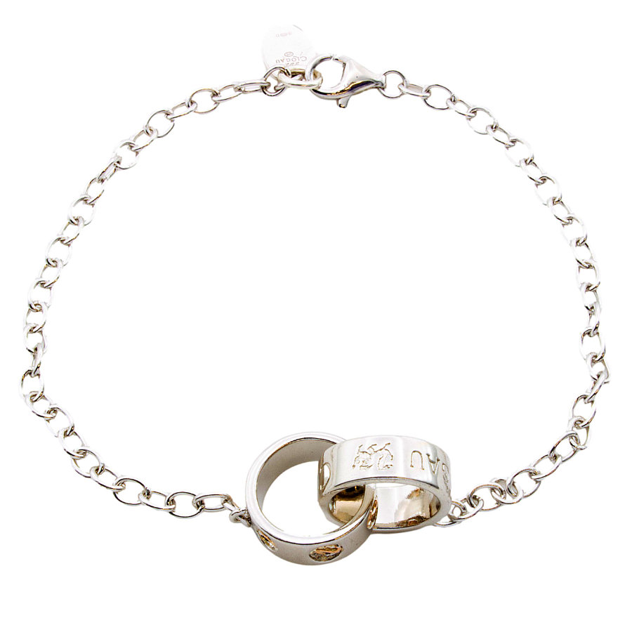 Silver & 9ct Gold Clogau Bracelet